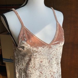 🍓 Say What? Baby Pink Velour Dress